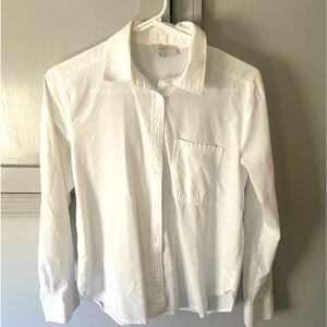 Classic Loft White Button Down Shirt